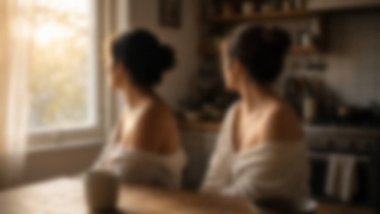 Утро на кухне